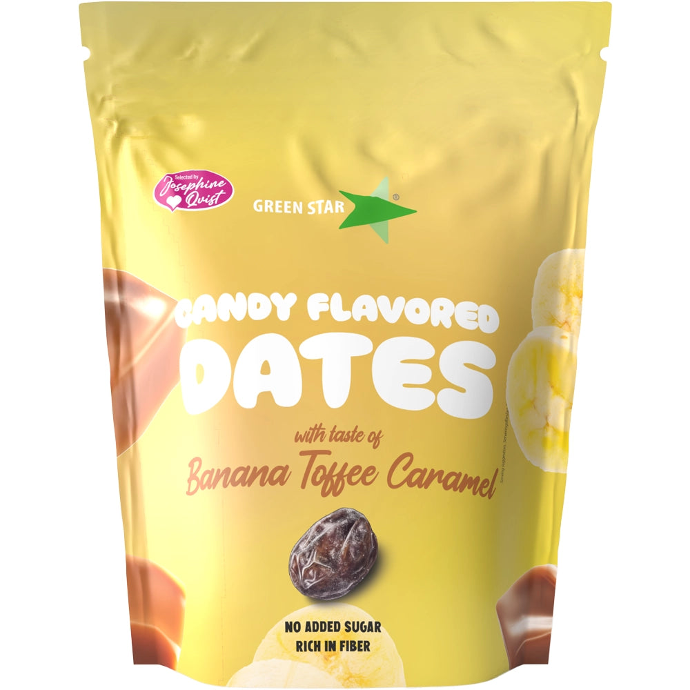 Green Star Dates Banana Toffee Caramel 90g – Snackje
