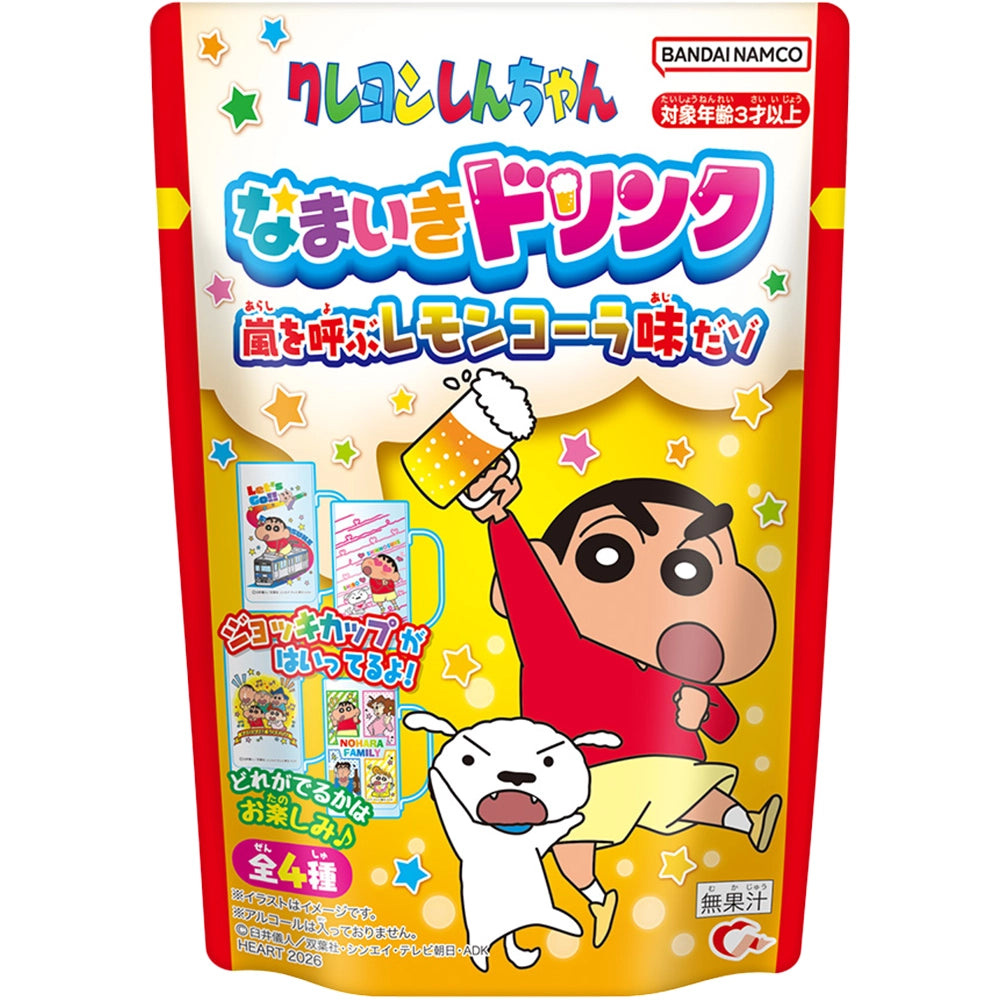 Bandai Namco Shin-Chan Lemon Cola Cheeky Drink 10g – Snackje Bandai Namco Shin-Chan Lemon Cola Cheeky Drink 10g – Snackje