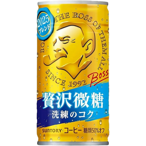 Boss Coffee Luxury Lightly Sweetened 185ml – Snackje