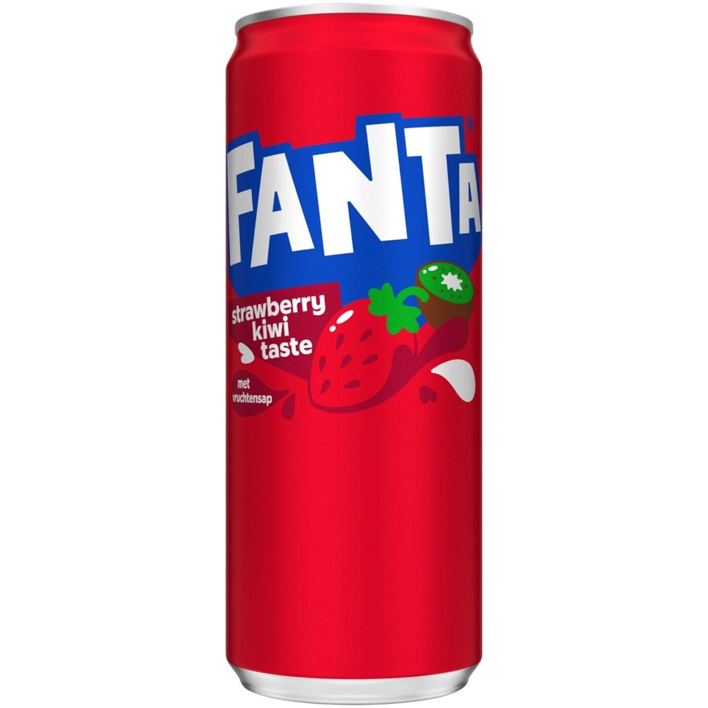 Fanta Strawberry & Kiwi 330ml (NL) – Snackje