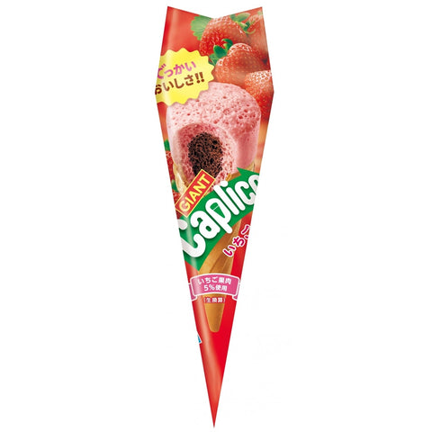 Glico Giant Caplico カプロボX Glico Giant Caplico Strawberry 35,4g – Snackje
