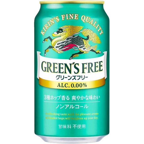 Kirin Greens Free 350ml – Snackje
