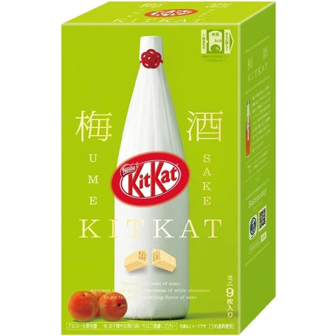 KitKat Mini Ume Sake Japan 9-pack 104,4g – Snackje