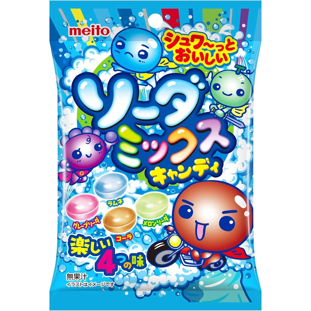 Meito Soda Mix Candy 56g – Snackje