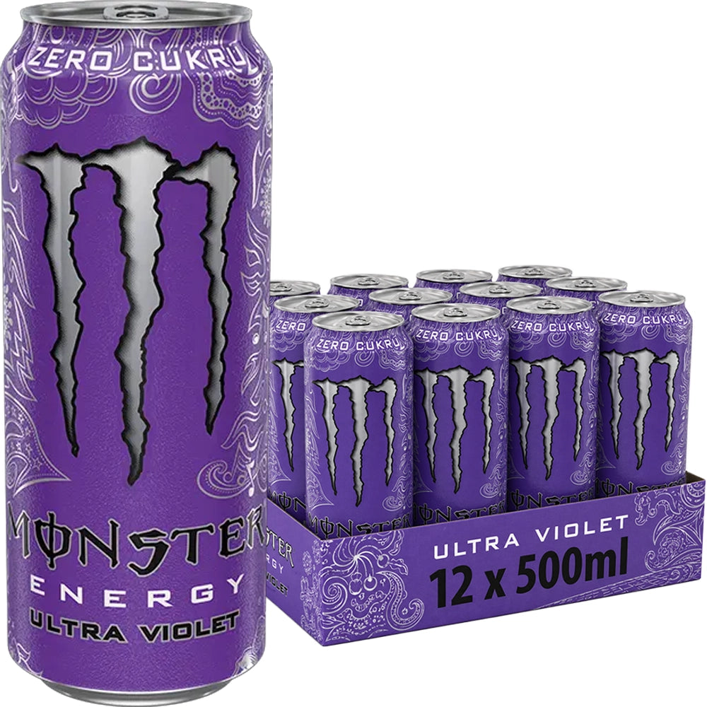Monster Energy Ultra Violet 500ml [12 Tray] – Snackje