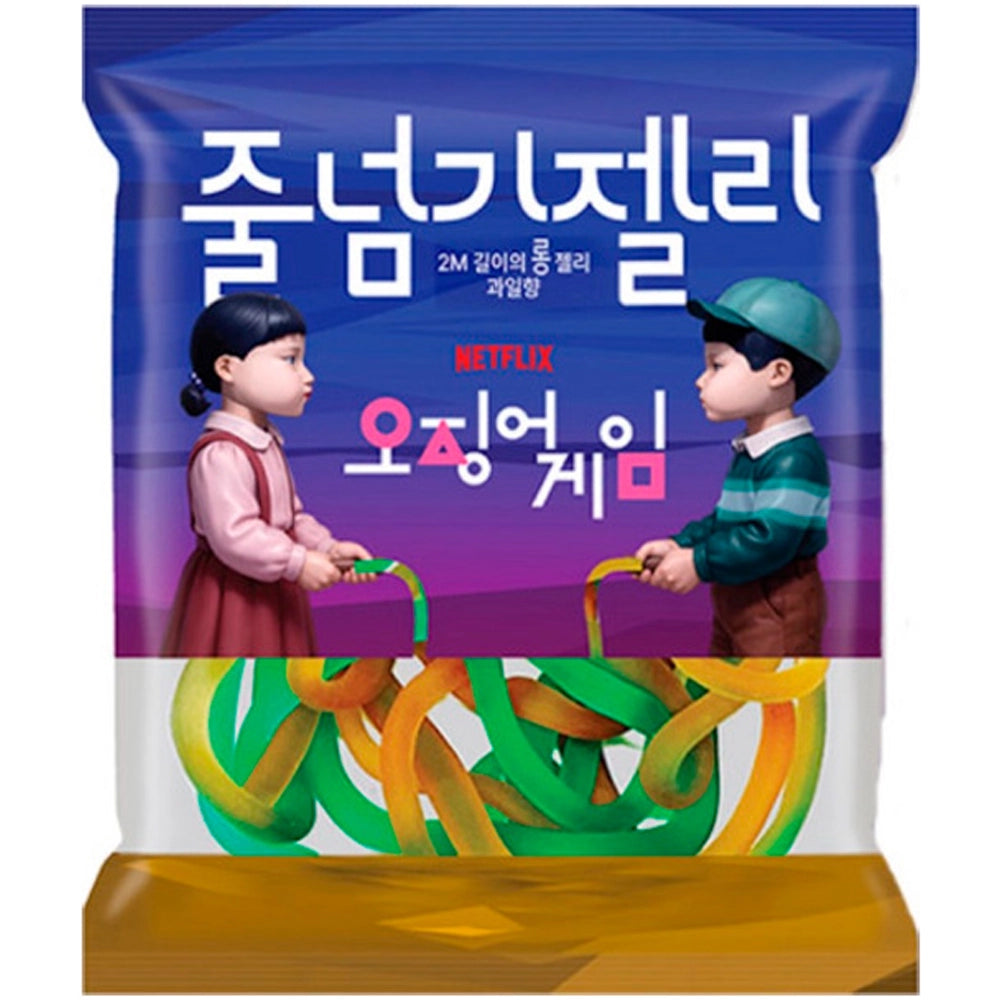 Neflix Squid Jumping Rope Game Fruit Jelly 35g β Snackje