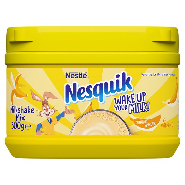 Nesquik Banana Milkshake Powder 300g – Snackje