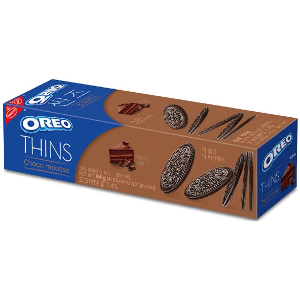 Oreo Thins Choco Mousse 84g – Snackje