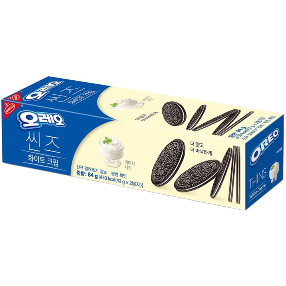 Oreo Thins White Cream 84g – Snackje