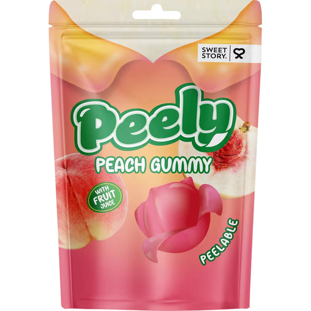 Peely Peach Gummy 85g – Snackje