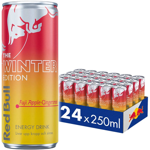 Red Bull Winter Fuji Apple & Ginger 250ml (SE) [24 Tray] – Snackje