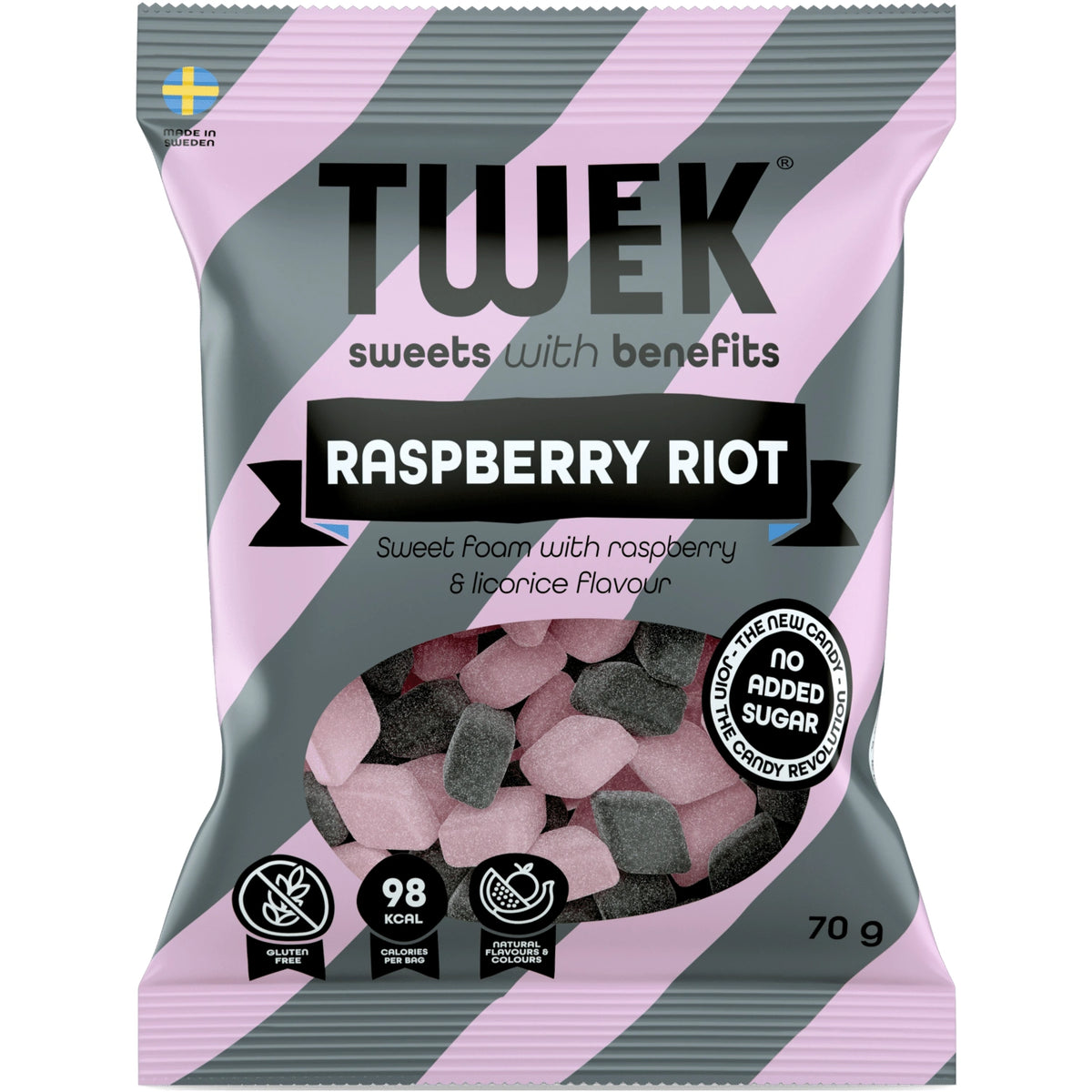Tweek Raspberry Riot 70g – Snackje