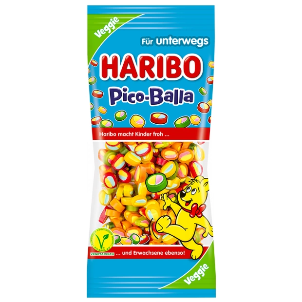 Haribo Pico-Balla 160g is not halal