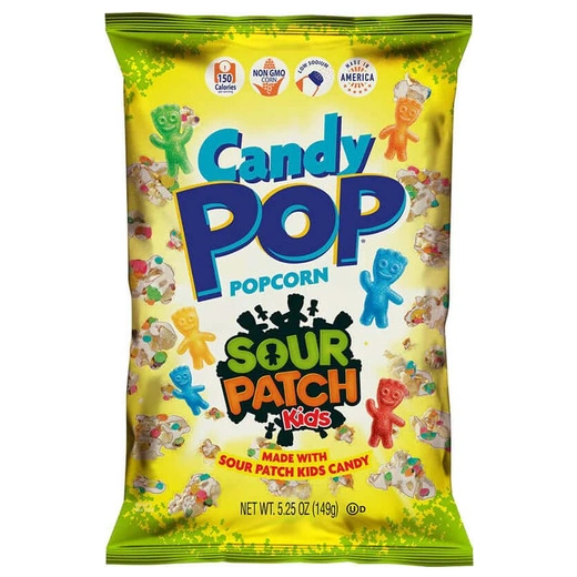 Candy Pop Popcorn Sour Patch Kids 149g • Snackje