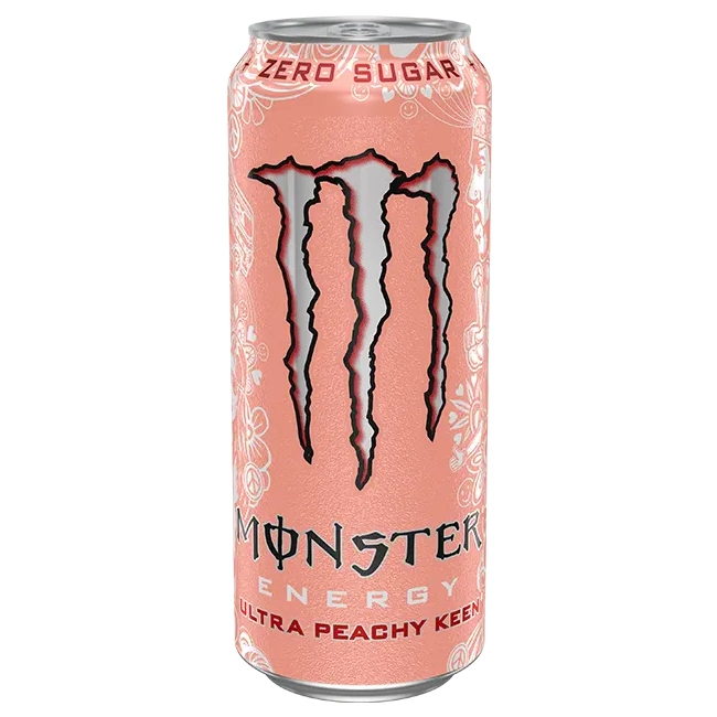 Monster Energy Ultra Peachy Keen 500ml • Snackje