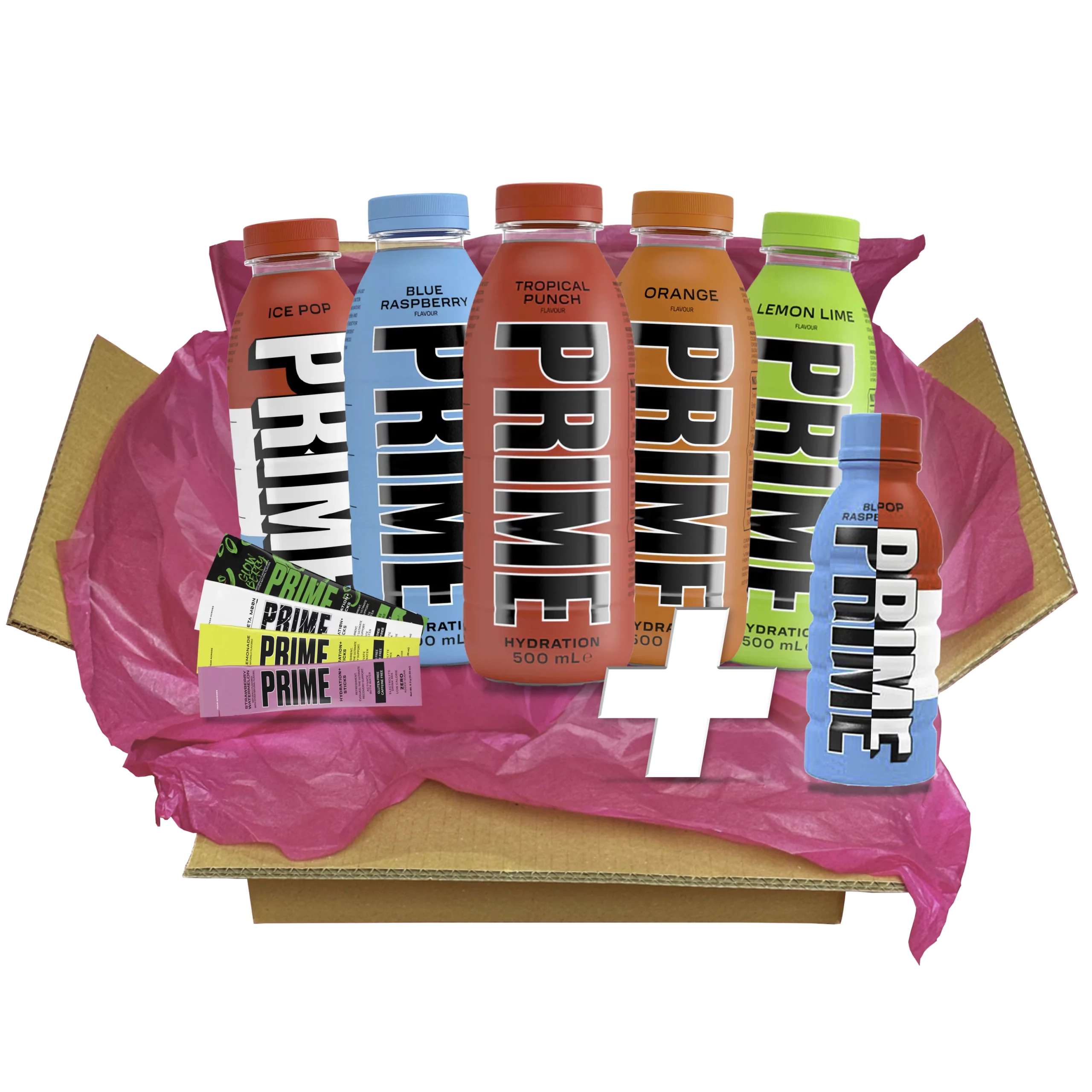 Prime Hydration + Metal Prime Bottle Box • Snackje