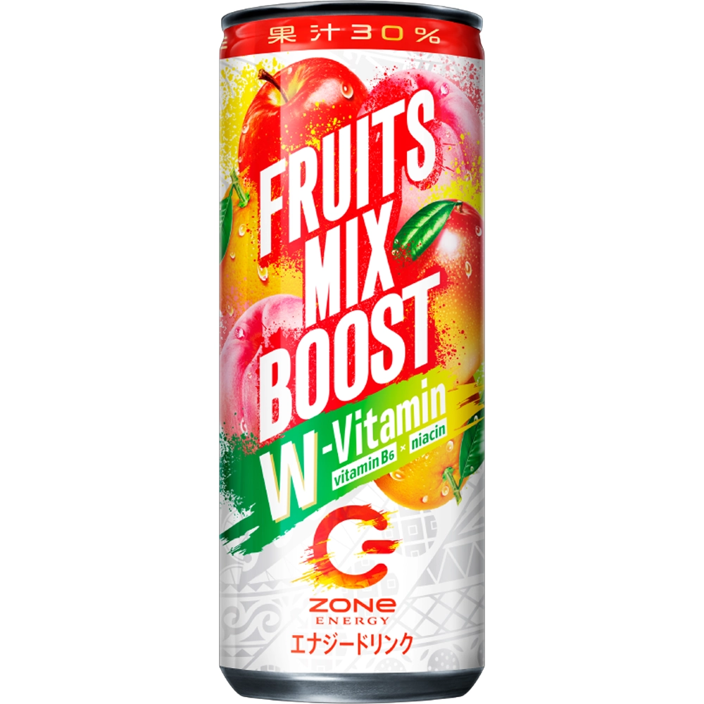 ZONe Energy Fruits Mix Boost & Peach 240ml